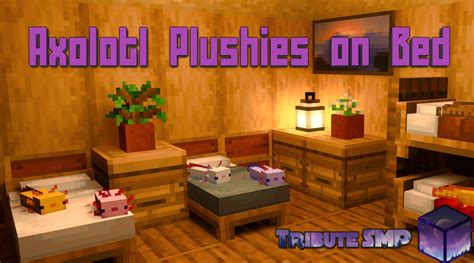 I Made A Texture Pack That Puts Axolotls On Beds On Minecraft