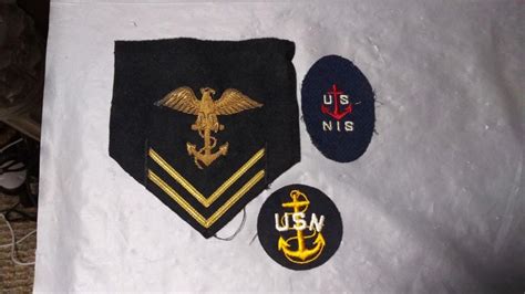 Ww2 Navy Patches Id 3 Navy Coast Guard And Other Sea Services