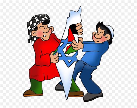 An animated introduction israel and palestine easy to understand, historically accurate. World In Conflict Clipart - Political Cartoon Israeli ...
