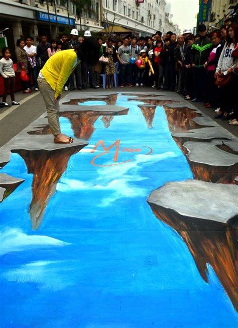 Amazing 3d drawing art incredible drawing arts. LOL Image: 28 Amazing 3D Street Art Paintings