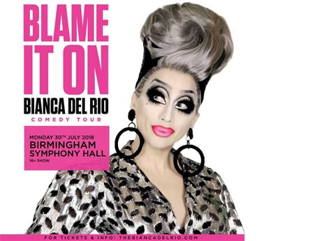 rupaul s drag race star bianca del rio returning to birmingham express and star