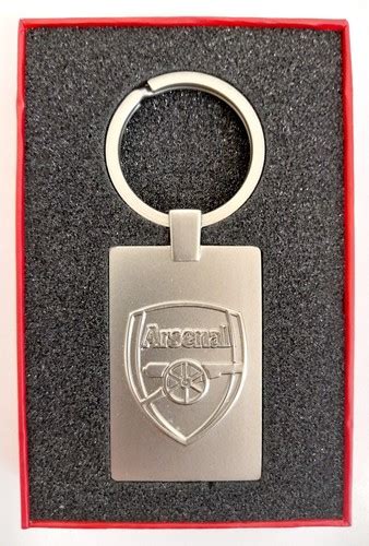 Arsenal Fc Always Ahead Of The Game Metal Keyring Official Product
