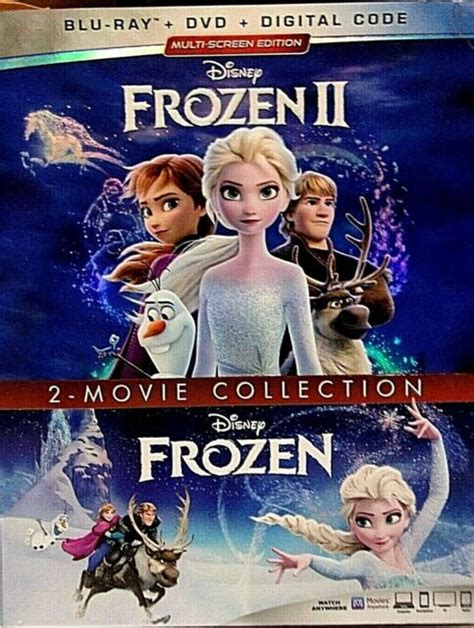 Frozen 2 Movie Collection 2020 Blu Ray Dvd Digital Target For Sale