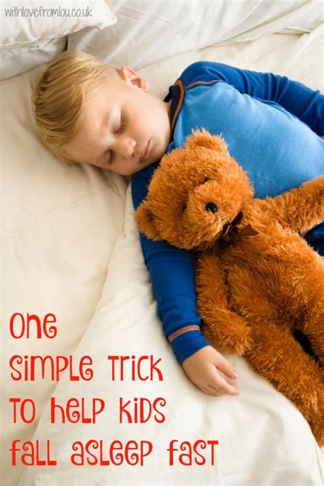 Help Kids Fall Asleep Fast With Love From Lou Kids Sleep Big Kid