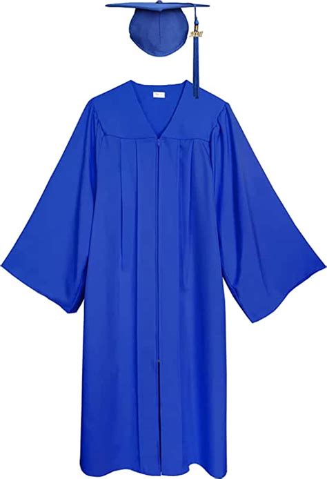 Blue Graduation Caps