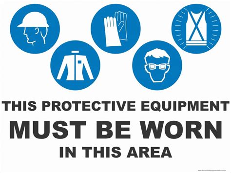 This Ppe In This Area 5 Condition Buy Now Discount Safety Signs