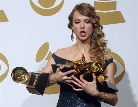 Taylor Swifts Impressive Trophy Collection Page Six