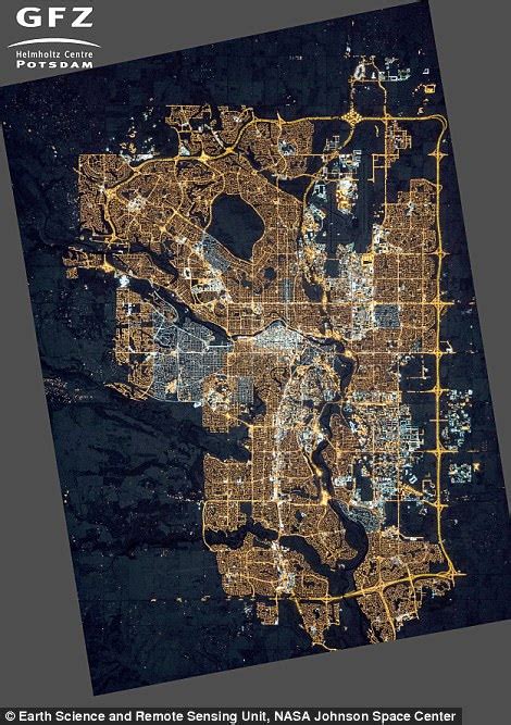 Interactive Map Reveals Light Pollution Across Earth
