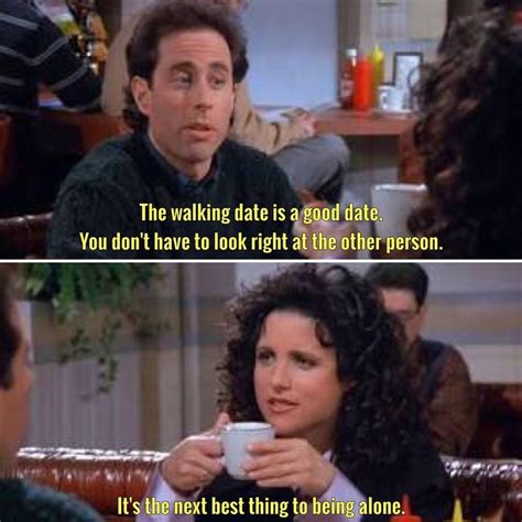 Elaine Benes And Jerry Seinfeld Seinfeld Funny Seinfeld Seinfeld Quotes