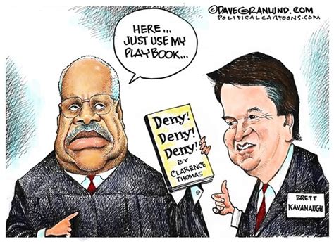 Brett Kavanaugh And Clarence Thomas The Moderate Voice
