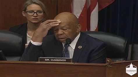 Dem Elijah Cummings Covers For Irs In Censure Hearing Youtube