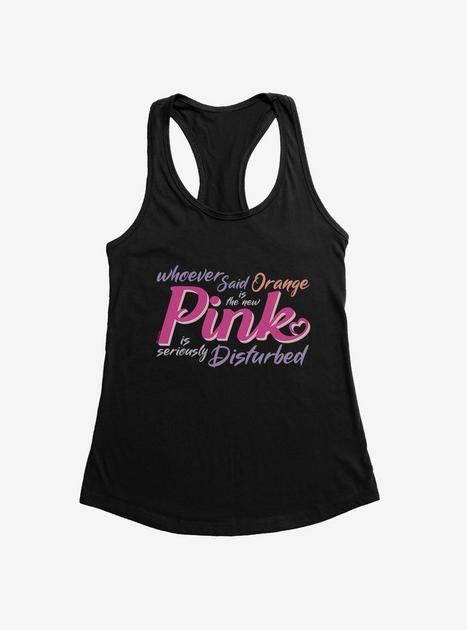legally blonde orange is the new pink disturbed girls tank hot topic