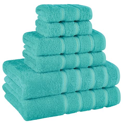 Explore Absorbent Bath Towel Set In An Eye Catching Array Of Vibrant