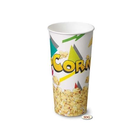 Pot Pop Corn En Carton 700 Ml Sdg Lot De 1000 Cdiscount Maison