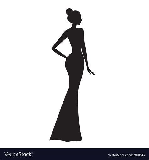 Silhouette Images Woman Silhouette Fashion Art Fashion Models Logo