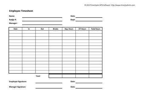 Download Weekly Timesheet Template Excel Pdf Rtf Word