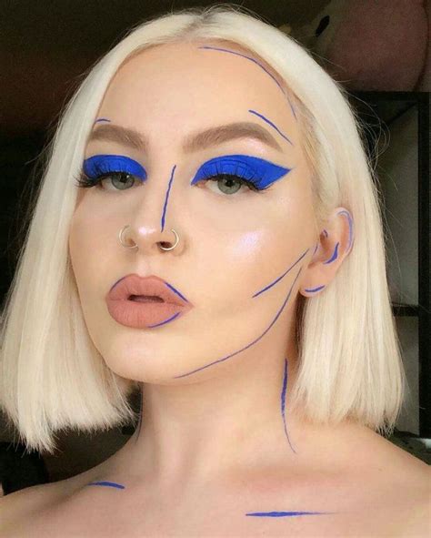 Pin By Jay Noel 🦋 On Fake Up Editorial Makeup Face Art Makeup