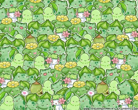 Cute Green Kawaii Pokemon Image 146193 On