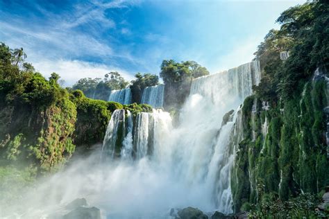 Most Beautiful Waterfalls In The World Niagara Falls Iguazu Falls And