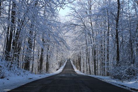 Winter Road Way 5k Hd Nature 4k Wallpapers Images Backgrounds