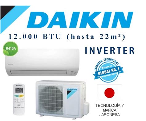 Mini Split Daikin Inverter Aire Acondicionado Con Tecnologia Japonesa