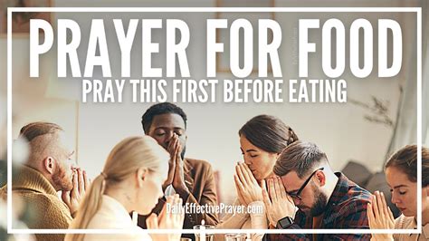 Prayer Before Meals Grace Prayer For Food Before Eating Youtube