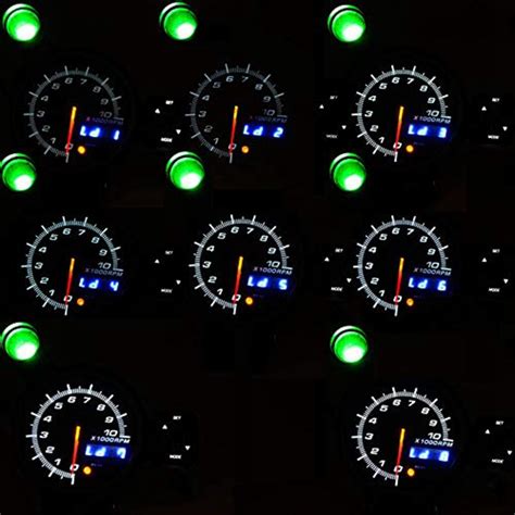 Car Dashboard Mm Tachometer Rpm Gauge Stepper Motor Three Led Color