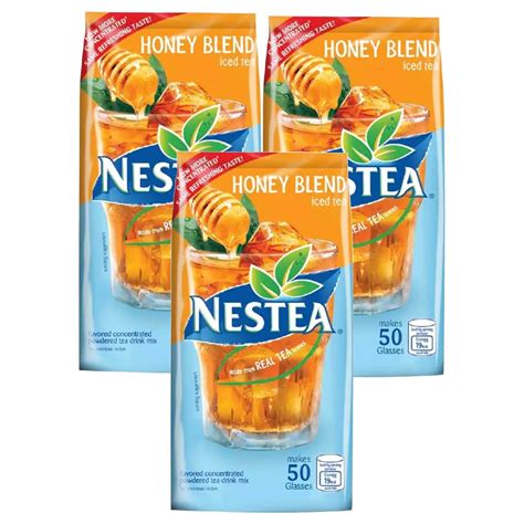 Nestea Honey Blend Iced Tea Powdered Drink 3packs 250g Per Pack