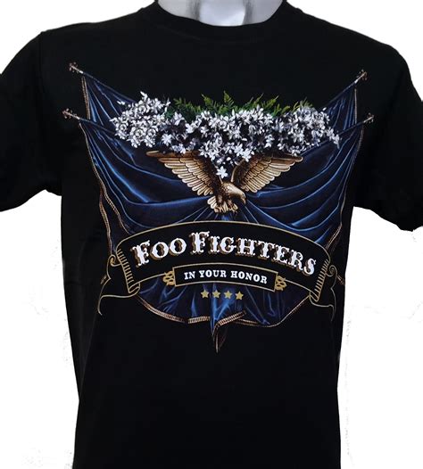 Dave grohl, nate mendel, pat. Foo Fighters t-shirt In Your Honor size XL - RoxxBKK