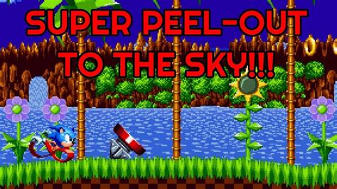 Super Peel Out To The Sky Spring Spawning Sonic Mania Plus Youtube