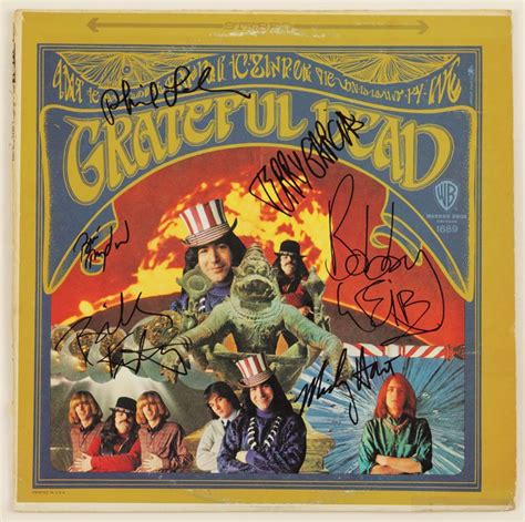 Lot Detail Grateful Dead Signed Album Cover