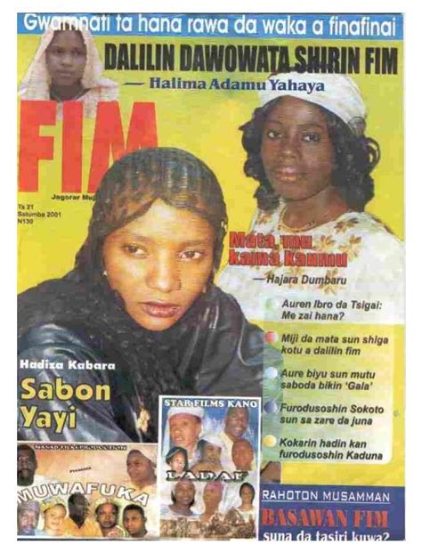 Ziyarci shafin bbc hausa domin samun rahotannin bidiyo da hotuna kan labarun najeriya da nijar da ma sauran sassan duniya baki daya. Wata Shari'a Hausa Novel : Sannan kada ku manta kuyi ...