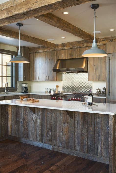 23 Elegant Rustic Home Decor Ideas | Modern country kitchens, Rustic