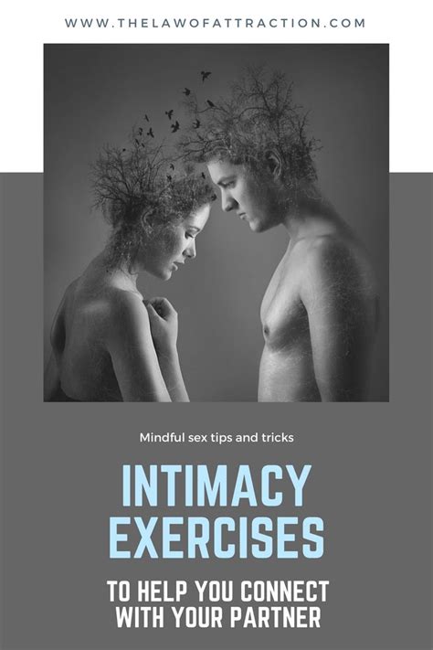 Couples Intimacy Exercises For Connecting Sexually With Your Partner Dating Tips For Men