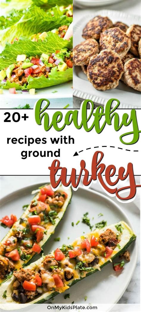 Trusted ground turkey recipes, plus tips for cooking with this lean meat. 20+ Healthy Ground Turkey Recipes For Family Dinners ...