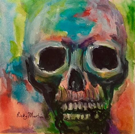 Art Skull Abstract From Exhibit Entries By Artist Ulrike