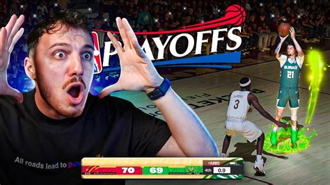 Με Buzzer Beater ξεκίνησαν τα Playoffs Nba2k Mycareer Ep8 Youtube