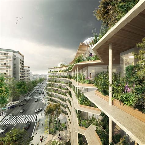 Porte Des Ternes The Multi Layered City A New Urban Landscape