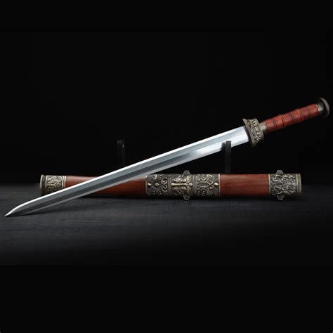 Chinese Jian Sword Handmade Bronze Full Tang Real Chinese Han Sword