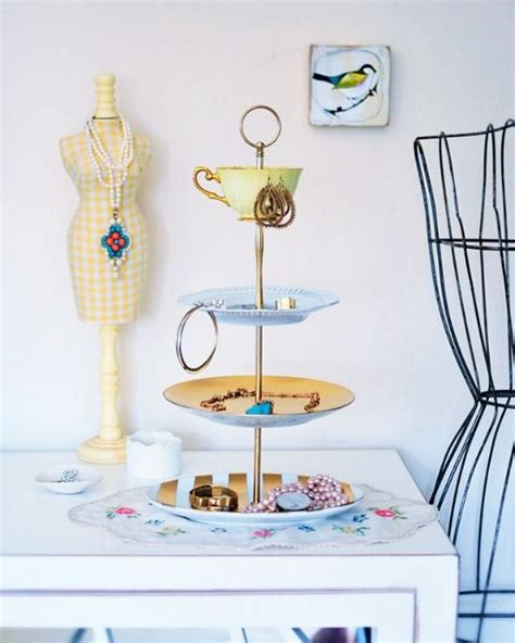 Vintage Tiered Cake Stands Satori Design For Living Diy Jewelry