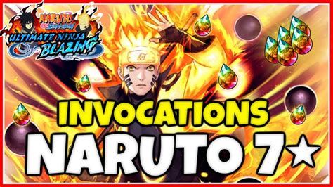 Naruto Blazing Naruto 7 Is Here La Hype Legendary Invocations