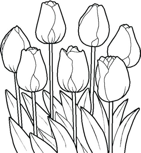 Choose your favorite spring colors! Spring Flowers Coloring Pages Printable at GetDrawings ...