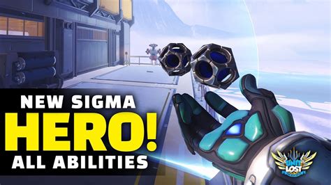 Overwatch New Hero Sigma Gameplay All Abilities Breakdown Youtube