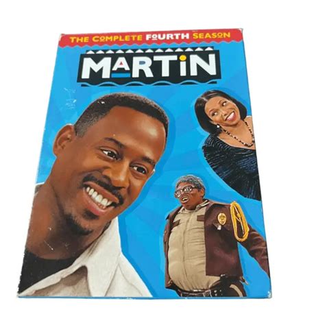 Martin The Complete Fourth Season Dvd 4 Discs Television Sitcom Martin