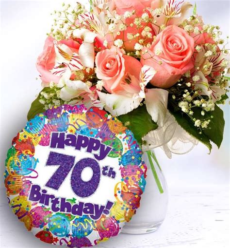 Happy 70th Birthday Flowers Flowers Vfw