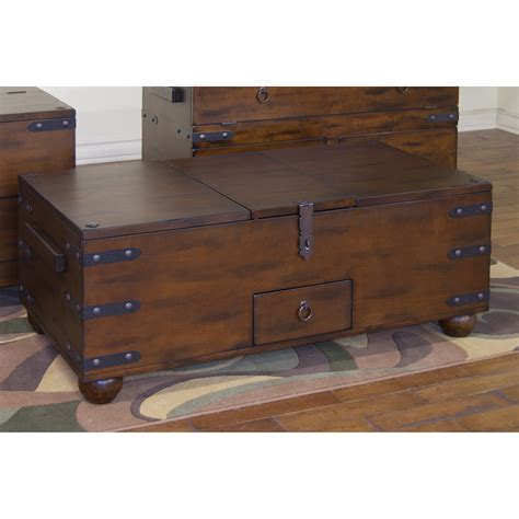 Coffee table criss cross by eichholtz with decor. Farish Trunk Coffee Table | Wayfair
