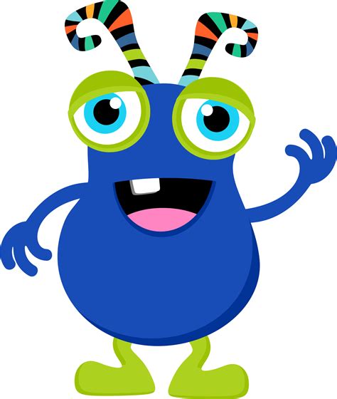 Download Cute Monster Clipart Background Alade