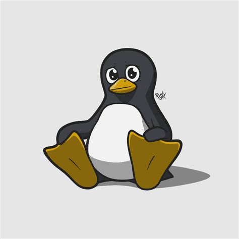 Tux The Linux Penguin By Rustybox On Newgrounds