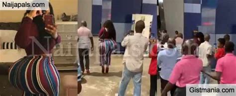 this ghanaian woman caused serious commotion at the airport with her massive butt video