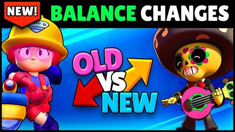 Time hai kuch naye balance changes ke liye ! Brawl Stars: Balance Changes BEFORE & AFTER Comparison ...